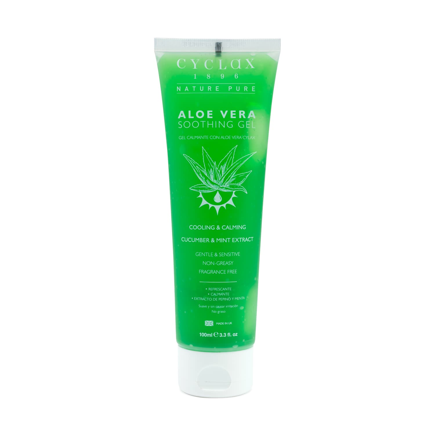 CYCLAX 1 8 9 6 NATURE PURE ALOE VERA SOOTHING GEL