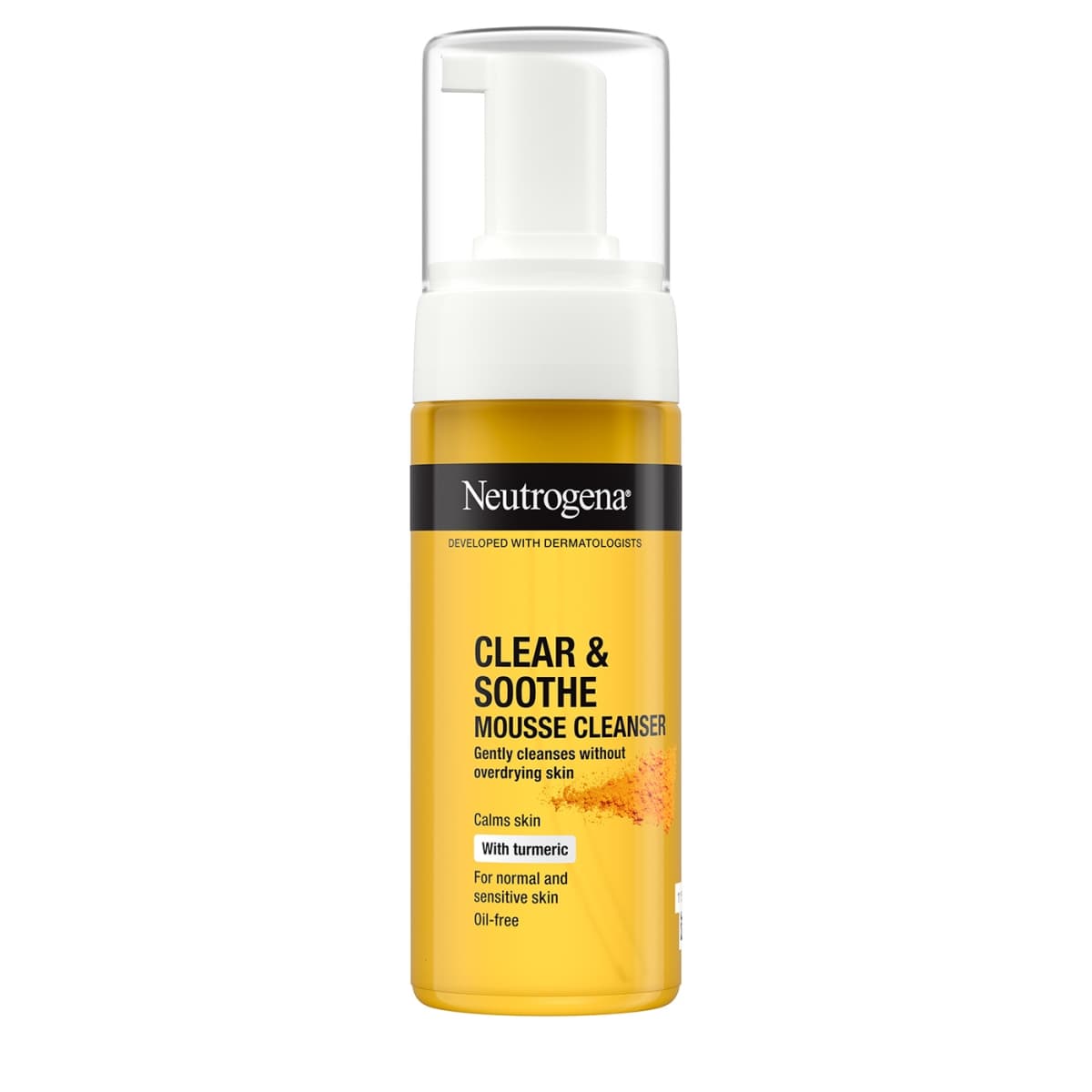 Neutrogena. CLEAR & SOOTHE MOUSSE CLEANSER