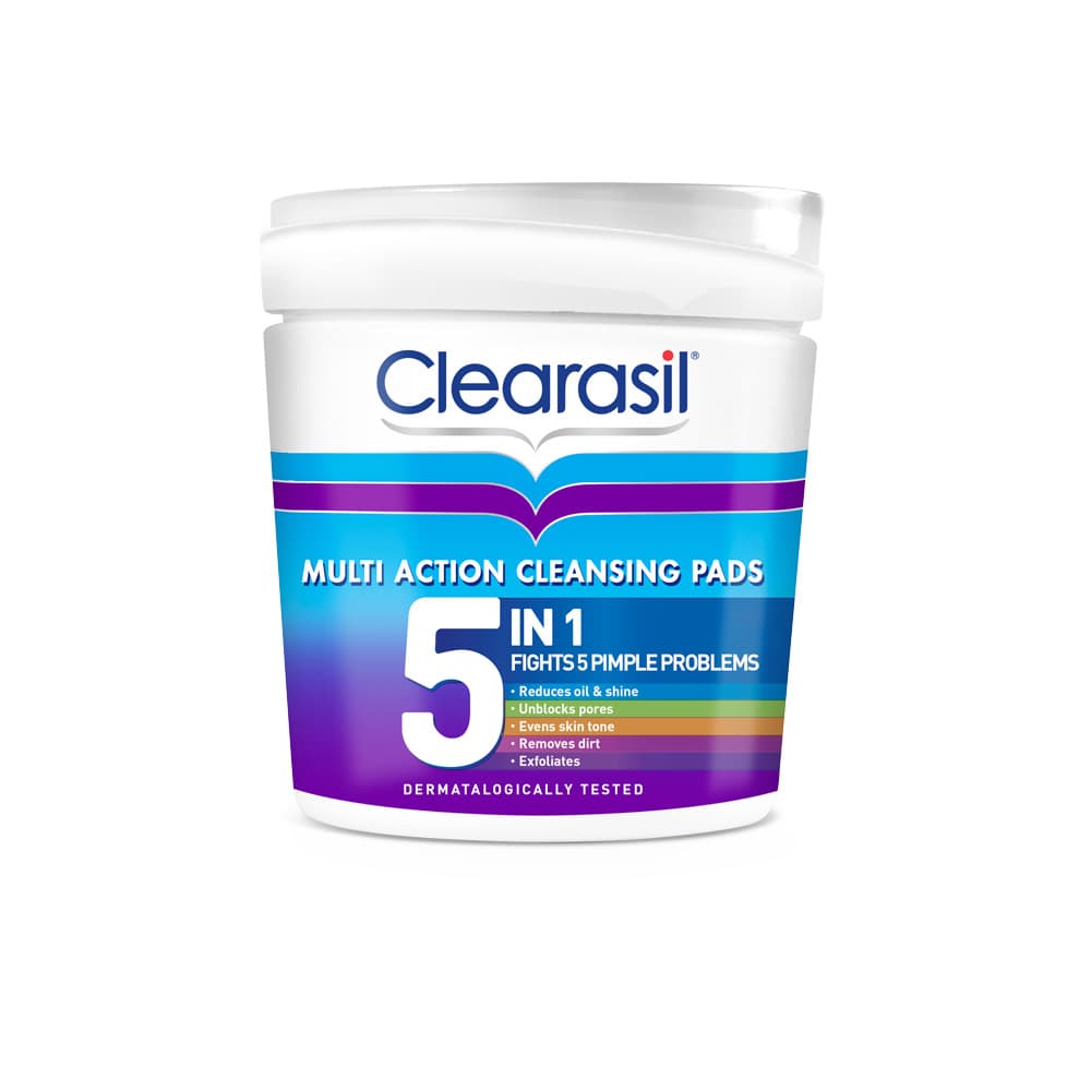 Clearasil. MULTI ACTION CLEANSING PADS