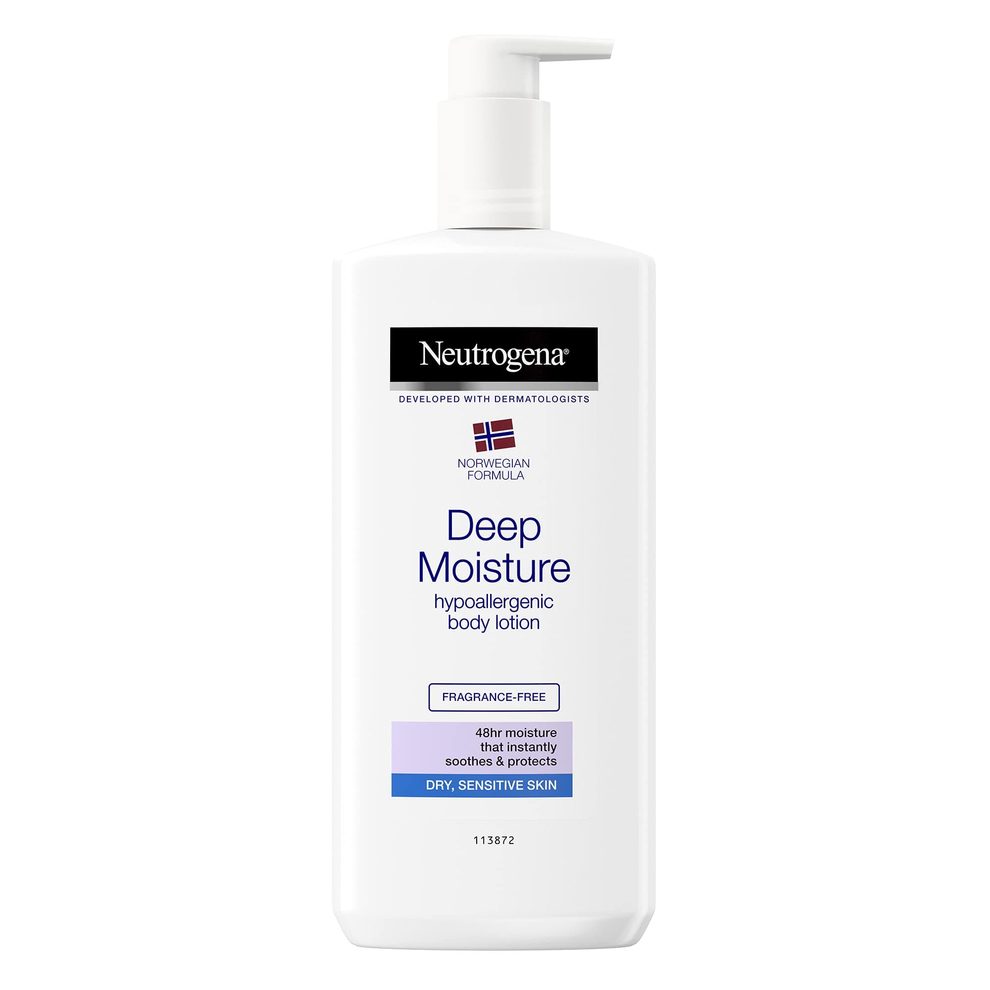 Neutrogena deep moisture hypoallergenic body lotion