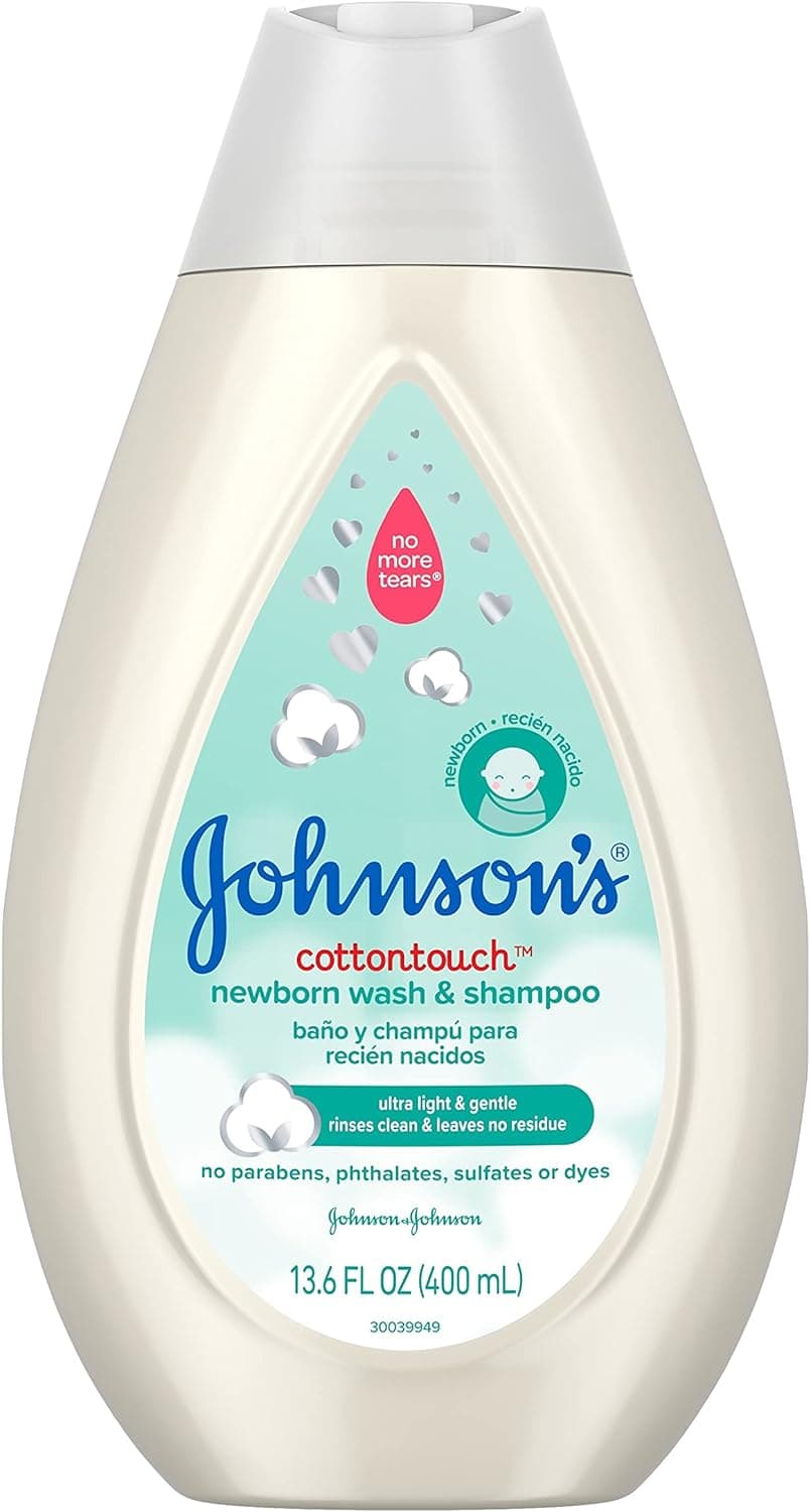  Johnson's cottontouch newborn wash & shampoo 400 ml