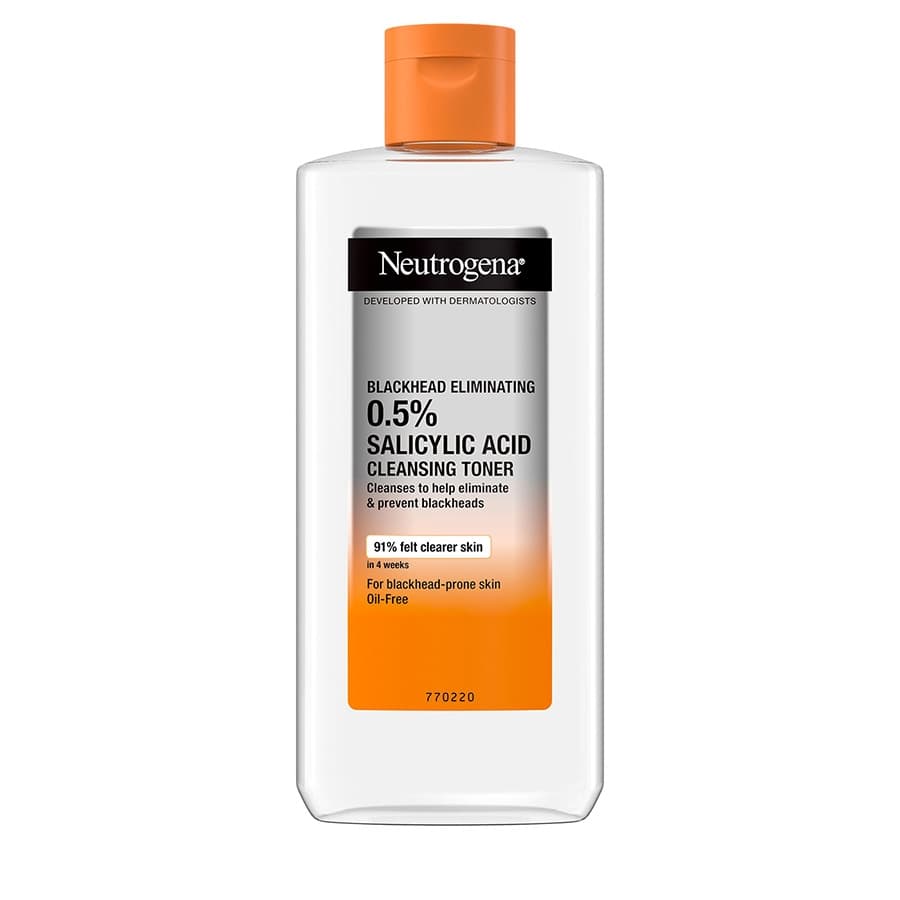 Neutrogena BLACKHEAD ELIMINATING 0.5% SALICYLIC ACID CLEANSING TONER