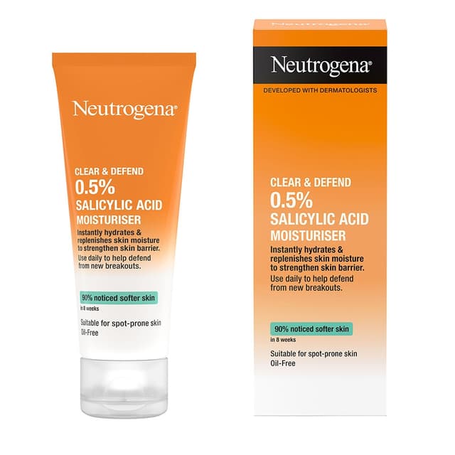 Neutrogena® CLEAR & DEFEND 0.5% SALICYLIC ACID MOISTURISER