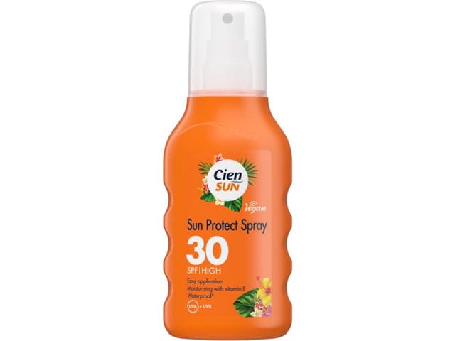 Cien SUN Sun Protect Spray 30 SPF|HIGH Eosy application Moisturising with vitamin E Waterproof