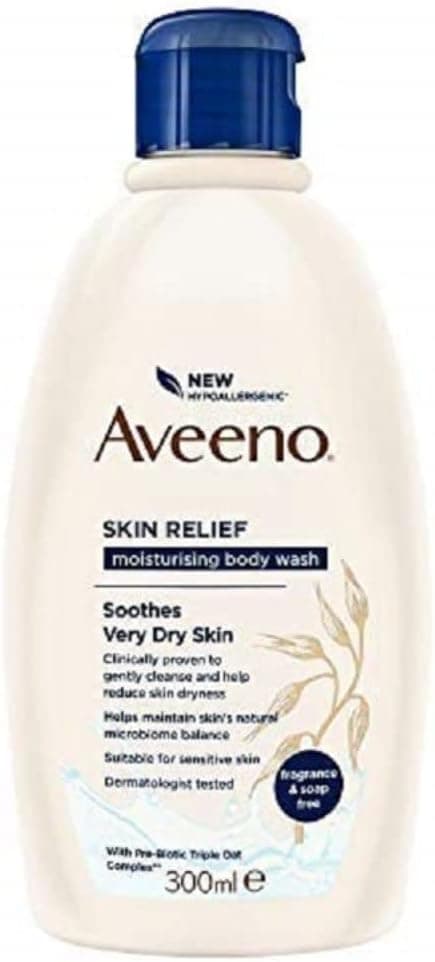 Aveeno.  Moisturising body wash 300ml 