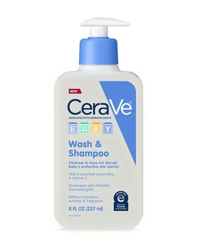 CeraVe. Wash & Shampoo. 237 ml