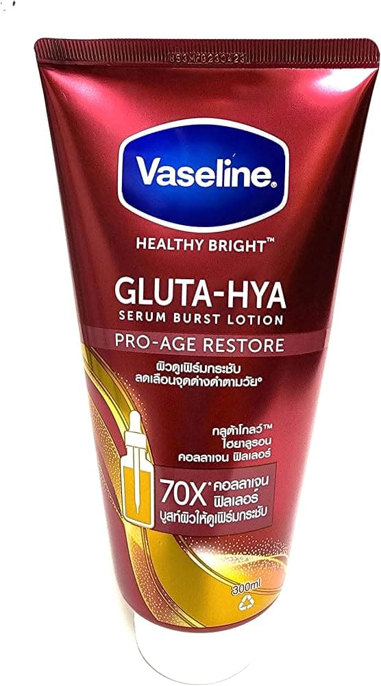 Vaseline. HEALTHY BRIGHT GLUTA-HYA SERUM BURST LOTION.  300ml