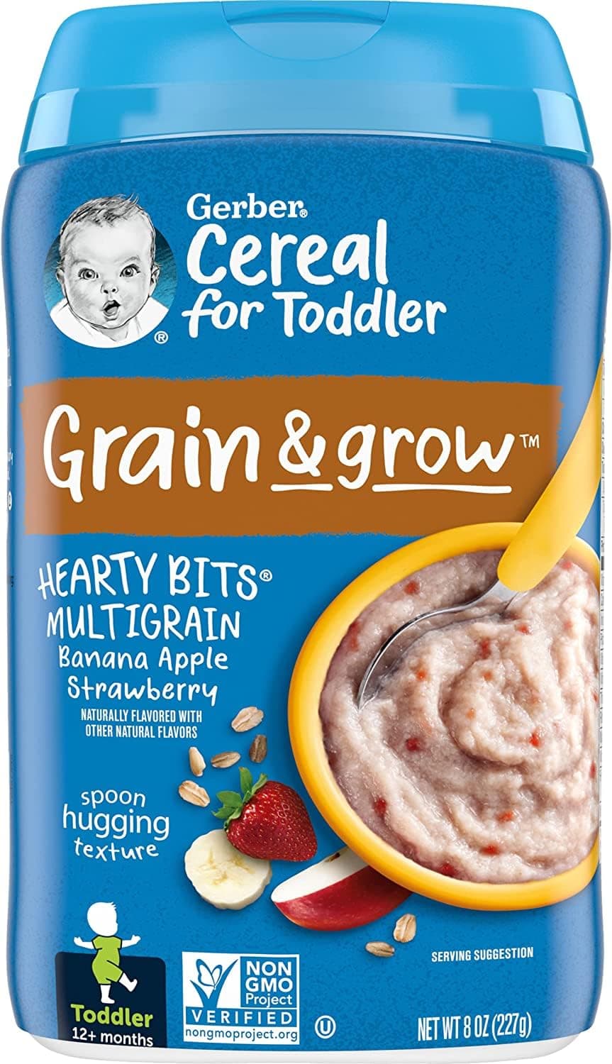 Gerber Grain & grow. HEARTY BITS MULTIGRAIN. 227g