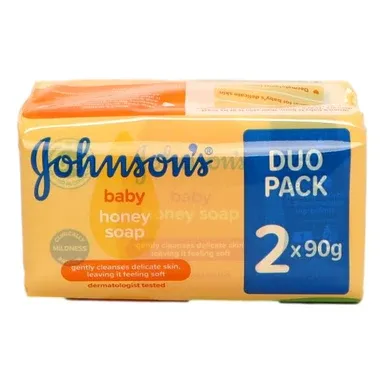 Johnson's. Baby honey  soap 2x90g